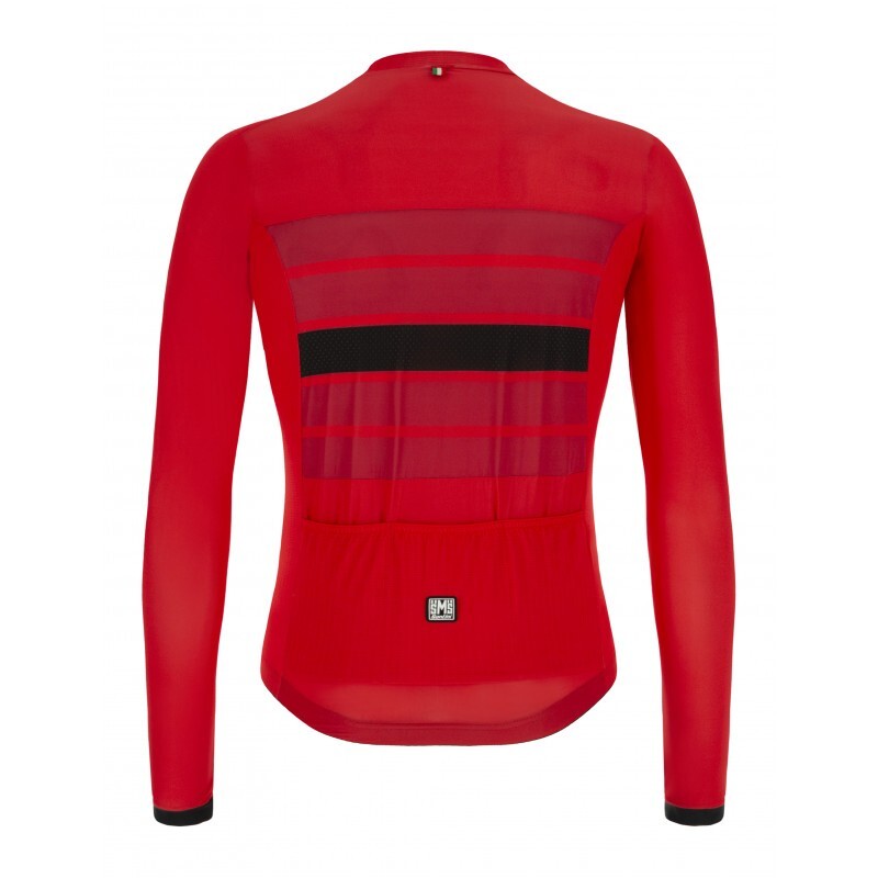 SANTINI Maglia ciclismo SANTINI ECOSLEEK BENGAL maniche lunghe RS