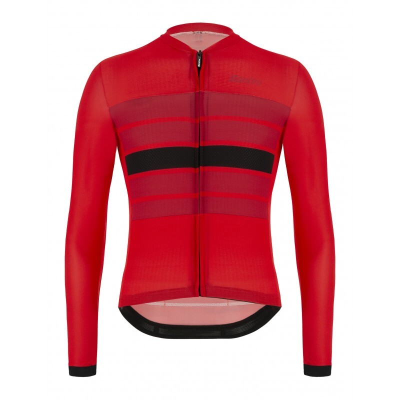 SANTINI Maglia ciclismo SANTINI ECOSLEEK BENGAL maniche lunghe RS