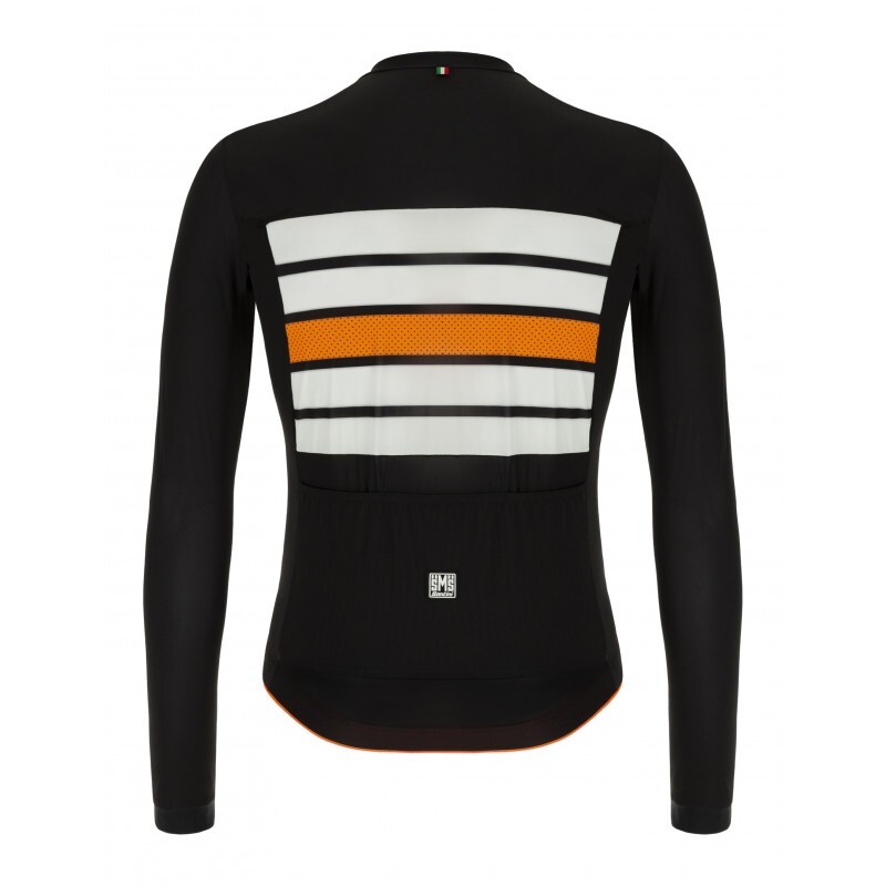 SANTINI Maglia ciclismo SANTINI ECOSLEEK BENGAL maniche lunghe BI