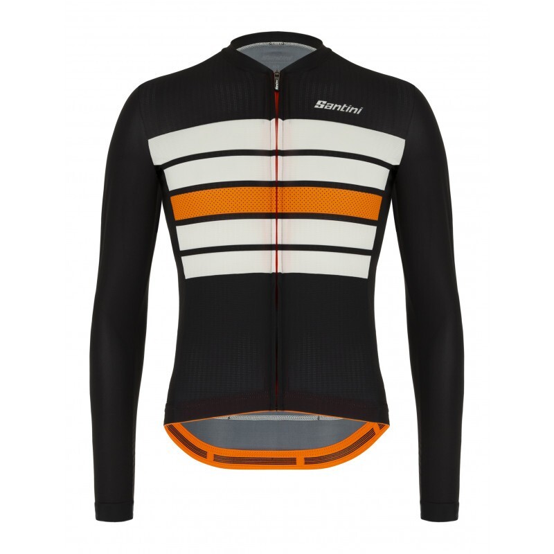 SANTINI Maglia ciclismo SANTINI ECOSLEEK BENGAL maniche lunghe BI