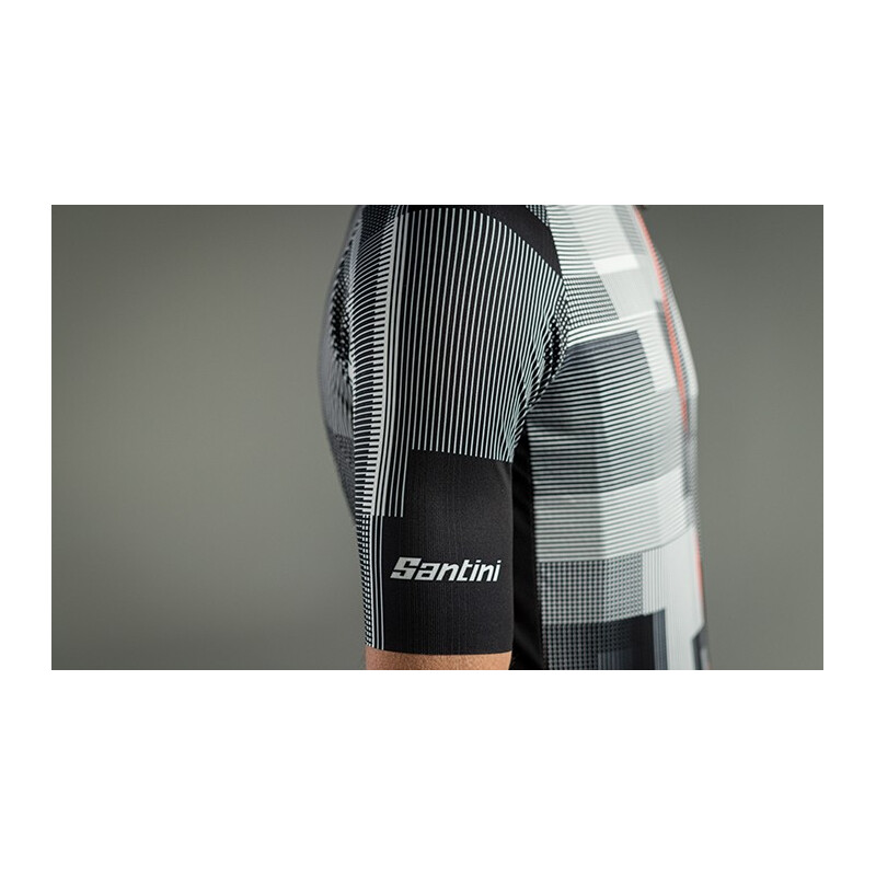 SANTINI Maglia ciclismo SANTINI KARMA KINETIC BI