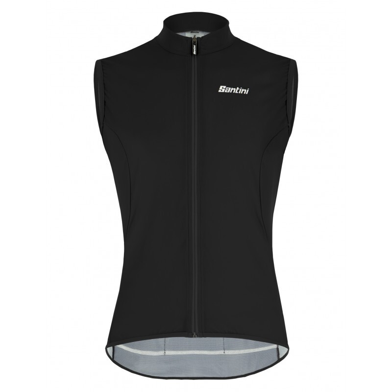 SANTINI Guscio ciclismo antipioggia antivento SANTINI NEBULA PURO VEST NE