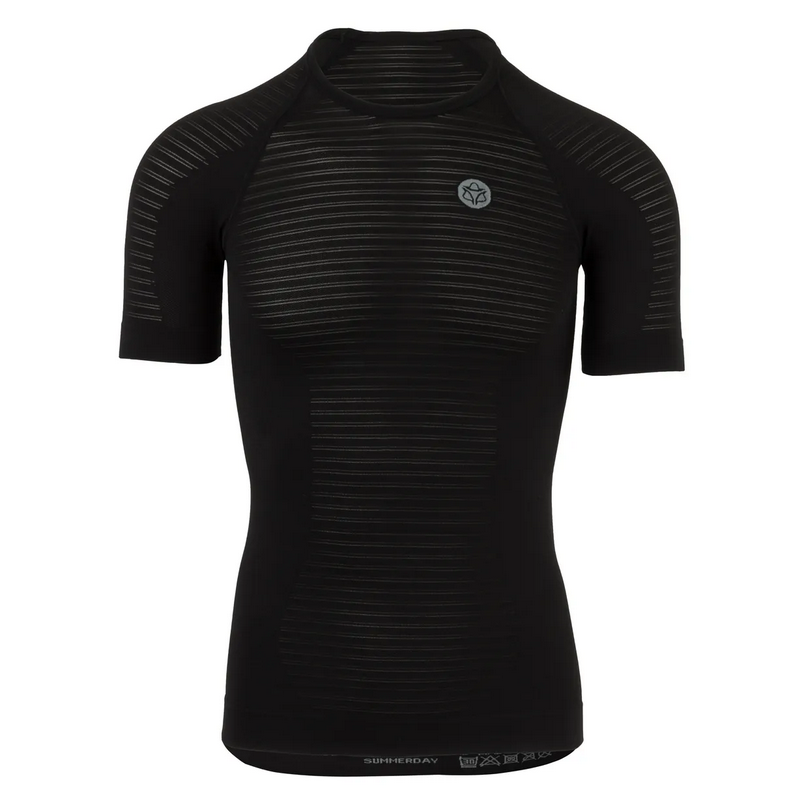 AGU Maglia intimo AGU SUMMERDAY manica corta nera unisex
