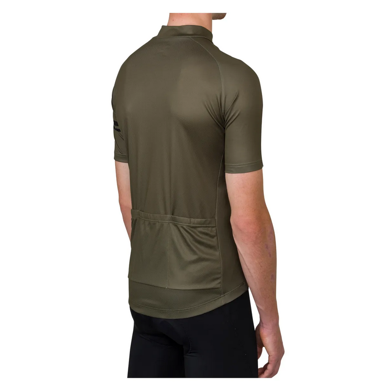 AGU Maglia bici ciclismo AGU STRIPED  manica corta verdone
