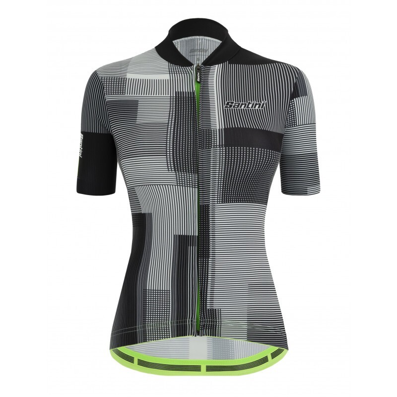 SANTINI Maglia ciclismo SANTINI DELTA KINETIC donna BI