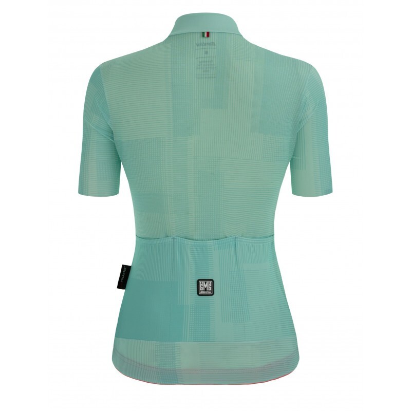 SANTINI Maglia ciclismo SANTINI DELTA KINETIC donna AC