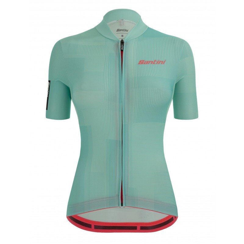 SANTINI Maglia ciclismo SANTINI DELTA KINETIC donna AC