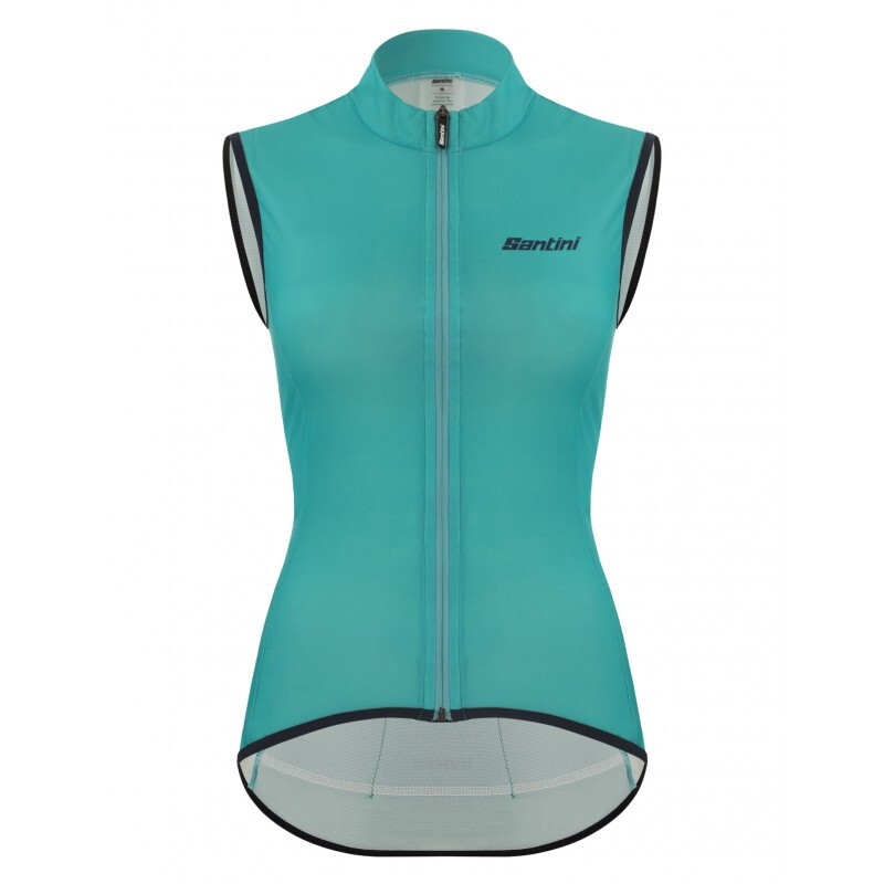SANTINI Guscio ciclismo antipioggia antivento SANTINI NEBULA PURO VEST donna AC