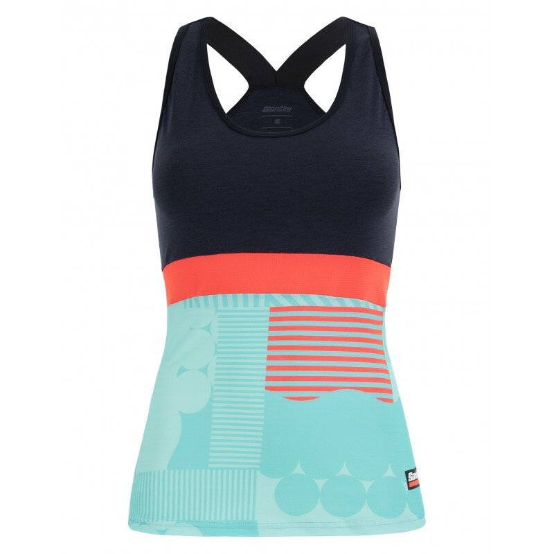 SANTINI Top SANTINI SCIA OPTIC TANK TOP donna AC