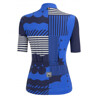 SANTINI Maglia ciclismo SANTINI GIADA OPTIC donna BL