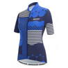 SANTINI Maglia ciclismo SANTINI GIADA OPTIC donna BL