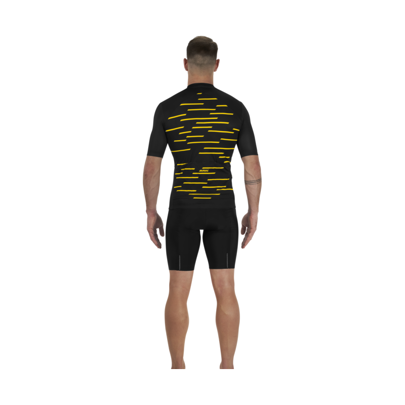 MAVIC Maglia ciclismo MAVIC Cosmic BLACK YELLOW MAVIC