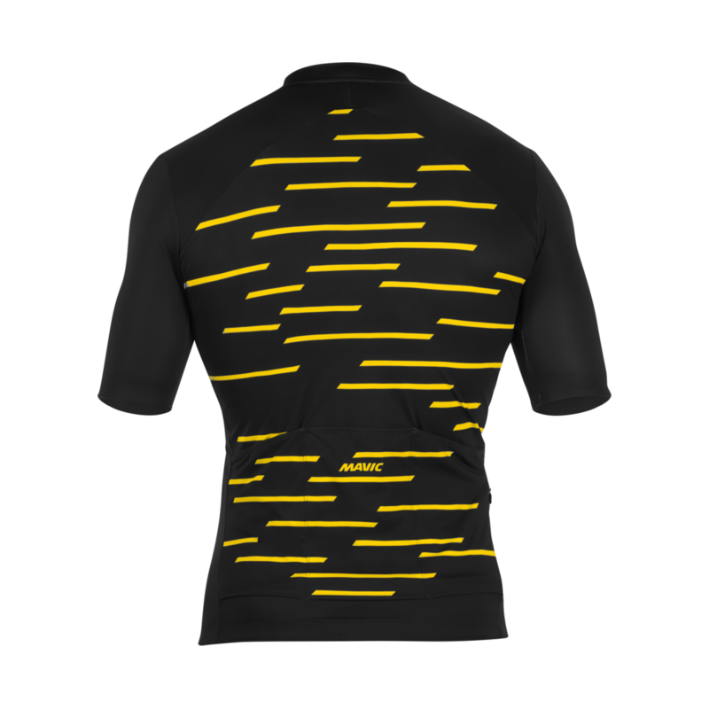 MAVIC Maglia ciclismo MAVIC Cosmic BLACK YELLOW MAVIC