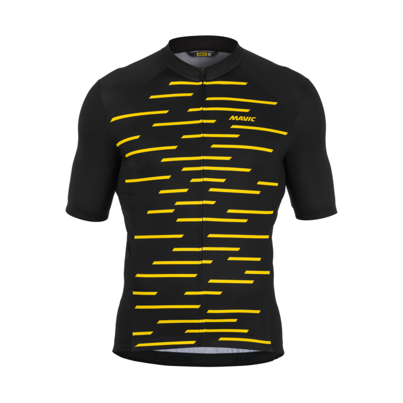 MAVIC Maglia ciclismo MAVIC Cosmic BLACK YELLOW MAVIC