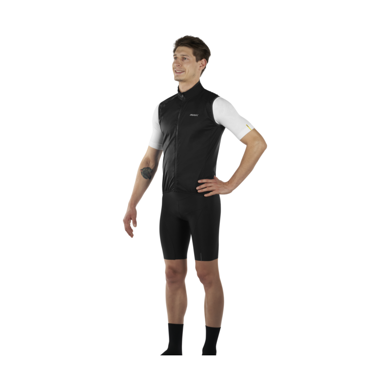 MAVIC Guscio gilet antipioggia antivento Mavic Sirocco BLACK