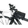 Topeak Borsello tubo orizzontale Topeak TriBag (0,6 L) con cinturini in velcro e copertura antipioggia