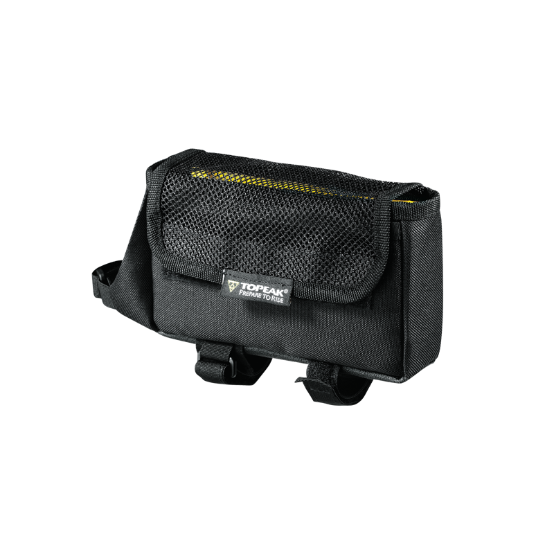Topeak Borsello tubo orizzontale Topeak TriBag (0,6 L) con cinturini in velcro e copertura antipioggia