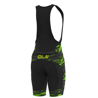 ALE' Pantaloncini ciclismo ALE' GRAPHICS PRR ROCK nero verde giallo fluo