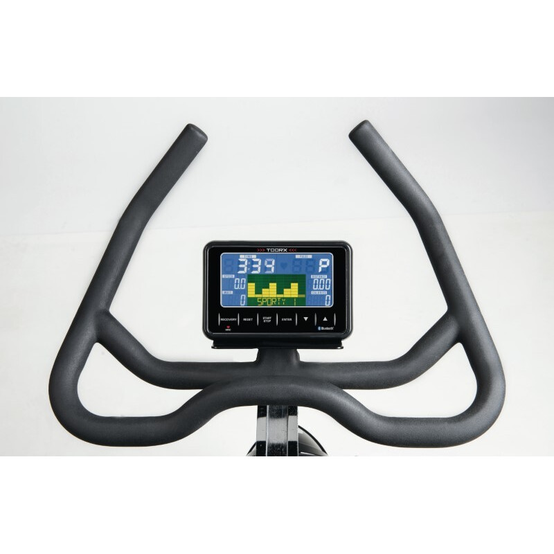 TOORX Indoor bike TOORX SRX-500 HRC elettromagnetica con ricevitore wireless e fascia cardio inclusa APP Ready 3.0
