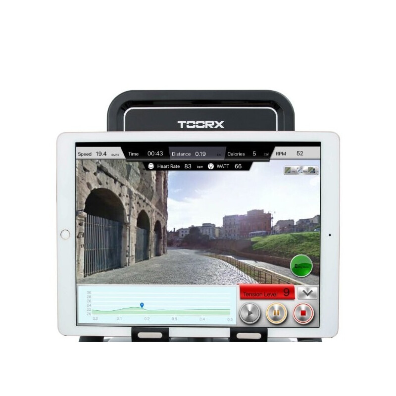 TOORX Cyclettes TOORX BRX-R100 HRC recumbent ergometro con ricevitore wireless APP Ready