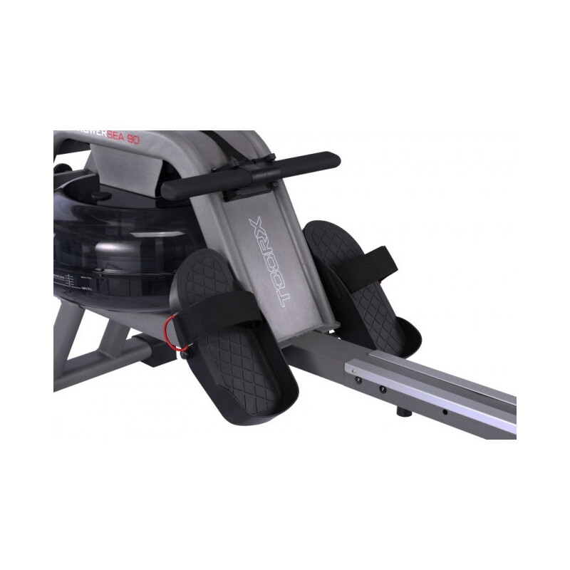 TOORX Vogatori TOORX Vogatore rower SEA 90 resistenza ad acqua con ricevitore wireless salvaspazio APP Ready