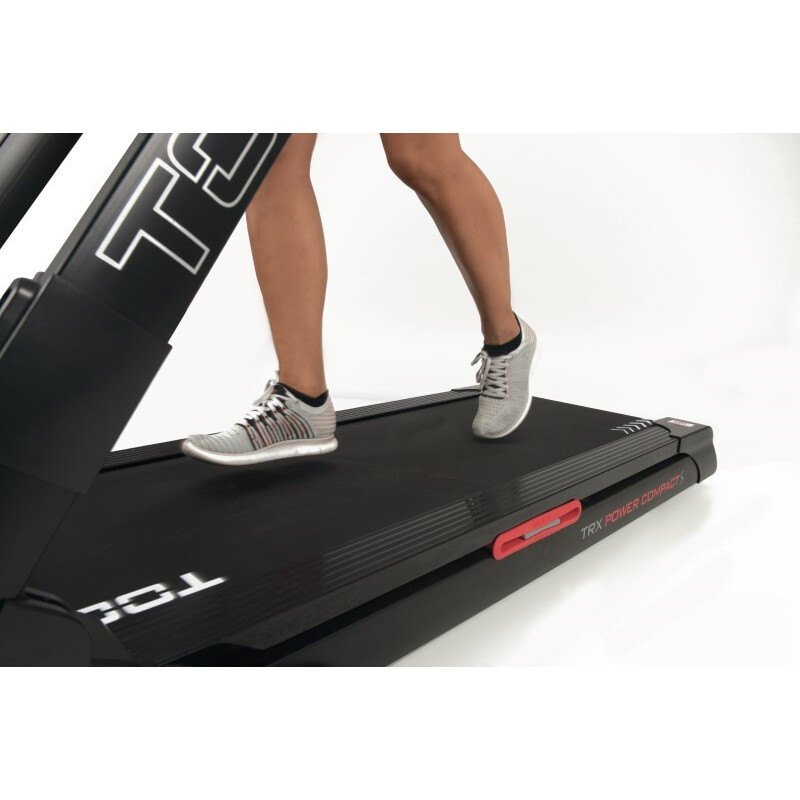 TOORX Tapis roulant TOORX TRX-POWER COMPACT S HRC salvaspazio inclinazione elettrica fascia cardio inclusa APP Ready 3.0