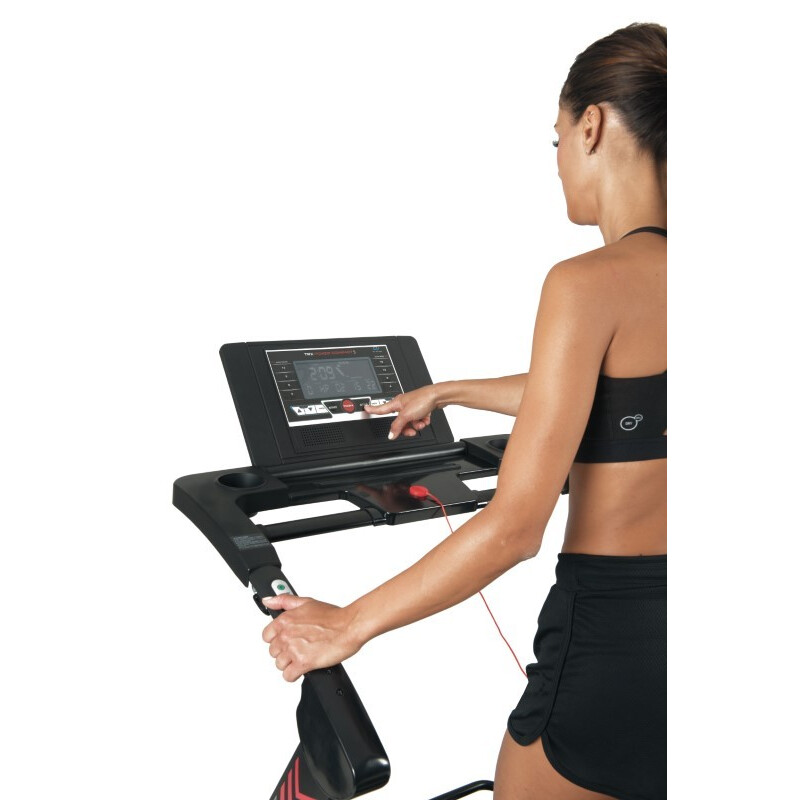TOORX Tapis roulant TOORX TRX-POWER COMPACT S HRC salvaspazio inclinazione elettrica fascia cardio inclusa APP Ready 3.0