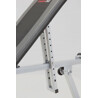 EVERFIT Palestre multifunzione EVERFIT Panca piana e inclinabile multiuso WBK-400 richiudibile