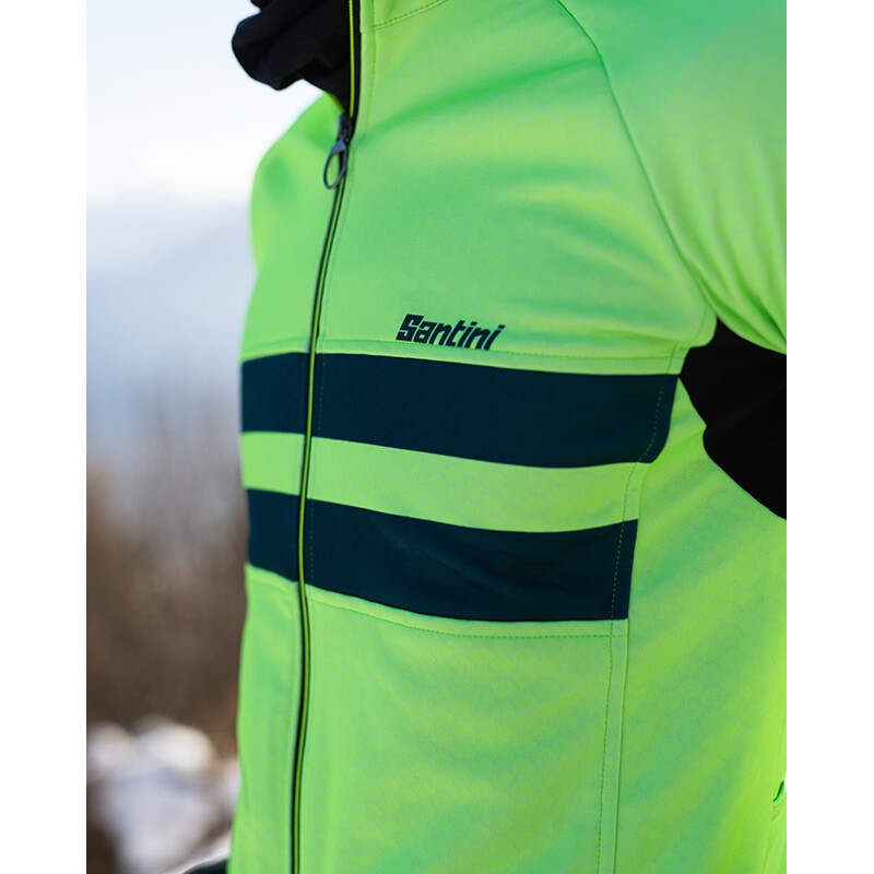 SANTINI Giacca SANTINI invernale ANTIPIOGGIA COLORE HALL verde