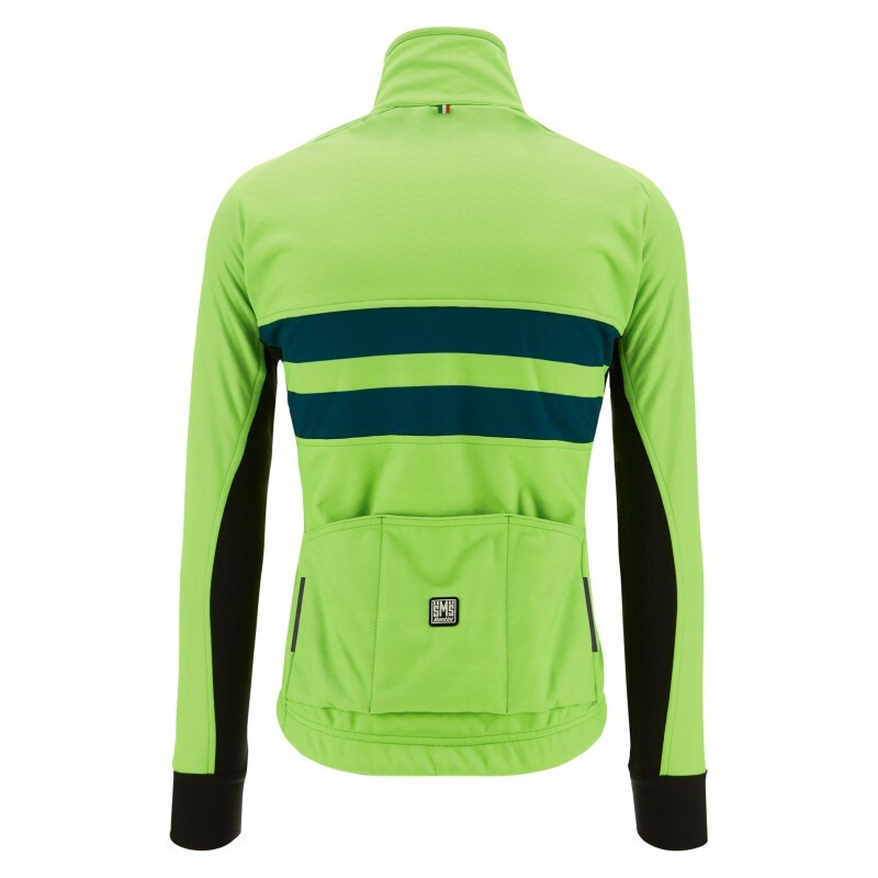 SANTINI Giacca SANTINI invernale ANTIPIOGGIA COLORE HALL verde