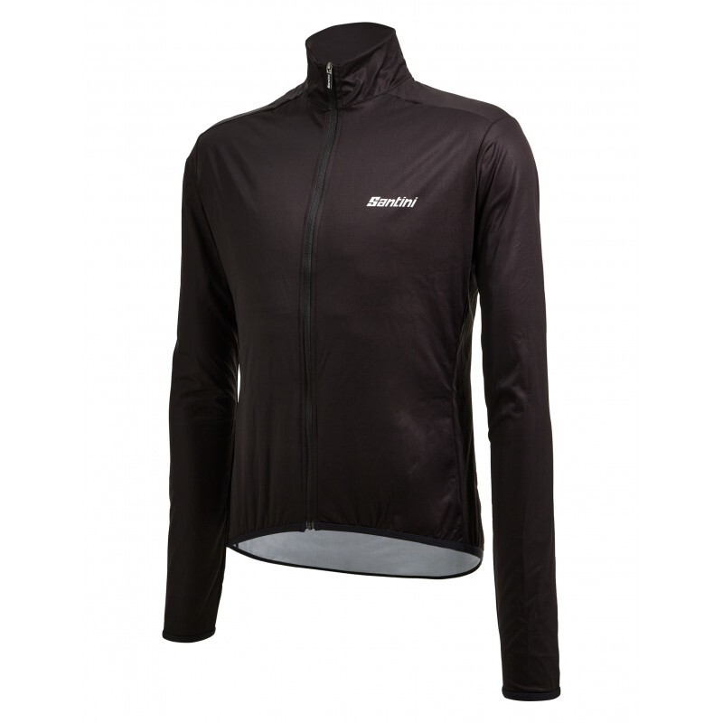 SANTINI Guscio ciclismo antivento SANTINI NEBULA WIND nero