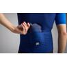SANTINI Guscio ciclismo antivento SANTINI NEBULA WIND blu