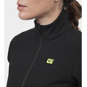 ALE' Giubbino invernale ciclismo donna ALE' R-EV1 FUTURE WARM nero 2023