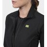 ALE' Giubbino invernale ciclismo donna ALE' R-EV1 FUTURE WARM nero 2023