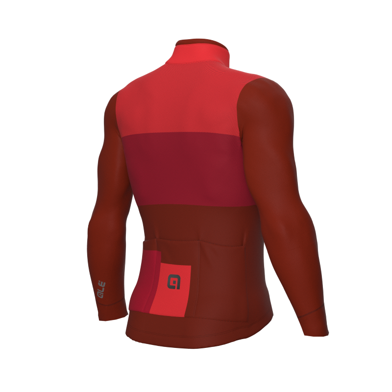 ALE' Giubbino invernale ciclismo ALE' PR-S SFIDA rosso 2023