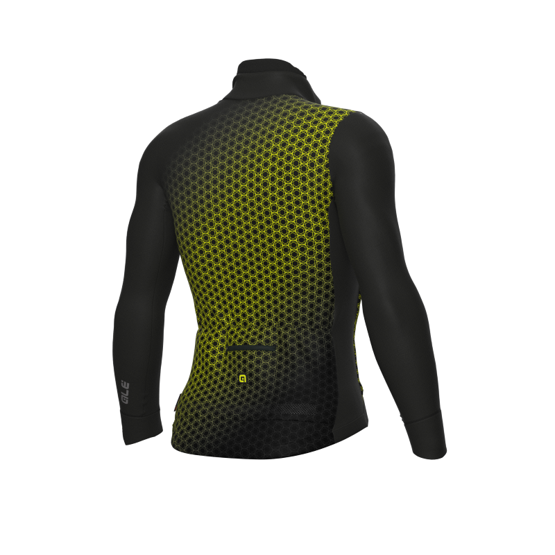 ALE' Giacca invernale ciclismo ALE' combi PR-S MAGNETE nero 2023