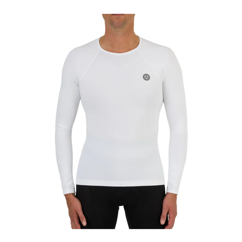 AGU Maglia intimo AGU manica lunga bianca unisex