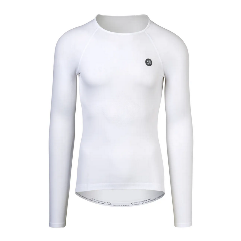 AGU Maglia intimo AGU manica lunga bianca unisex