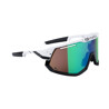 Force Occhiali per bici ciclismo FORCE ATTIC bianco lente AUREA verde