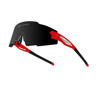 Force Occhiali per bici ciclismo FORCE MANTRA rosso nero