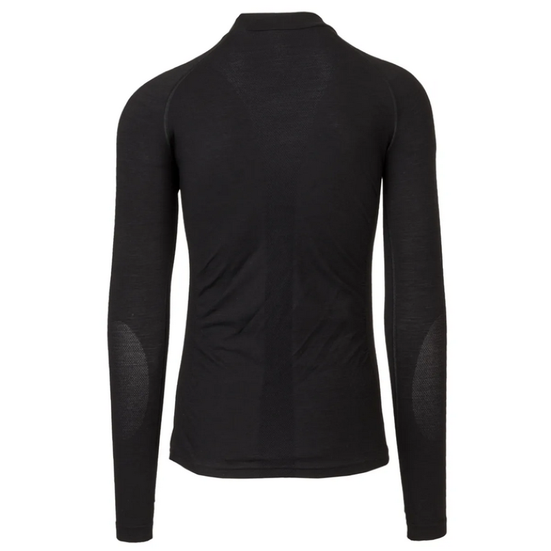 AGU Maglia intimo lana AGU WINTER antivento WIND BREAKER manica lunga nera unisex