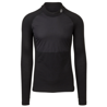 AGU Maglia intimo lana AGU WINTER antivento WIND BREAKER manica lunga nera unisex