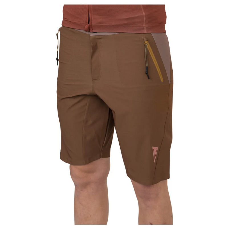 AGU Pantaloncini AGU MTB ebike VENTURE marrone