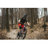 Force Pantaloni MTB FORCE F BLADE con fondello gel ROSSO