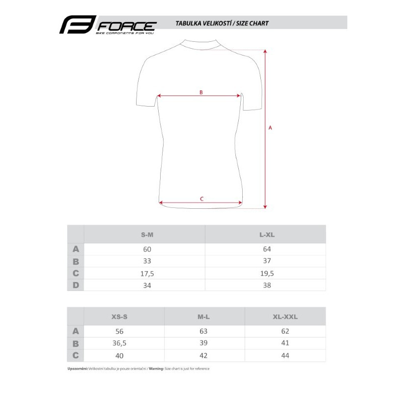 Force Maglia intimo ciclismo FORCE maniche corte F SWELTER