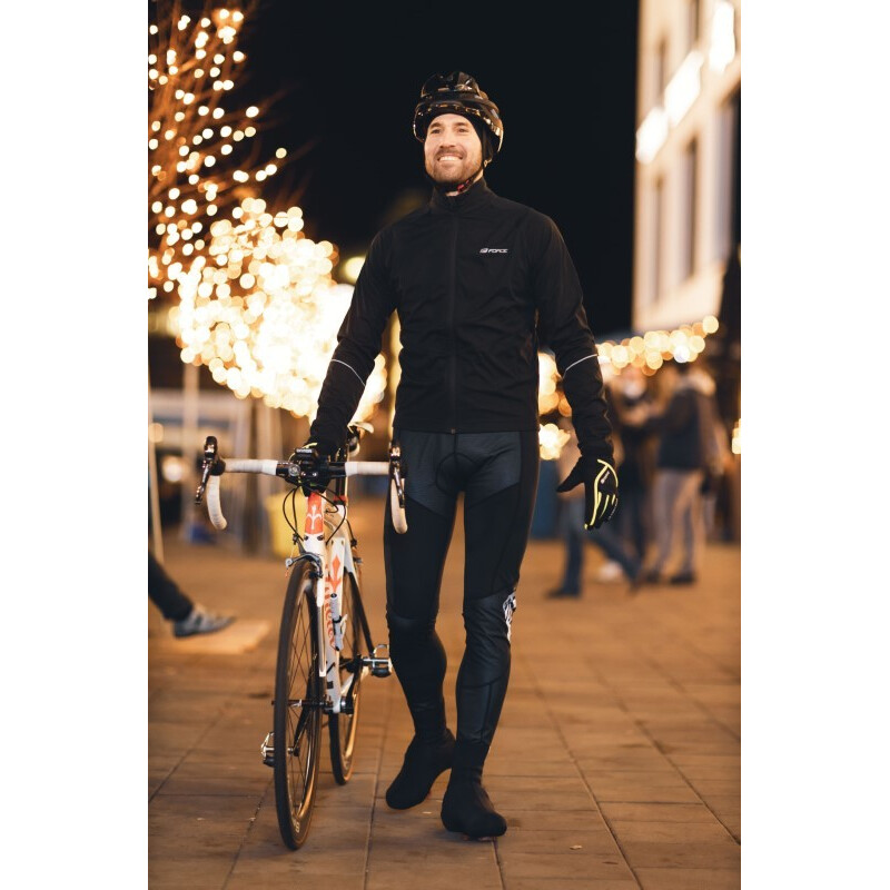 Force Giacca antipioggia antivento guscio FORCE ARROW softshell nero