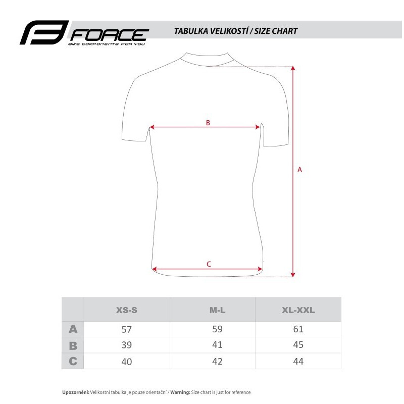 Force Maglia intimo ciclismo FORCE maniche corte F SUMMER bianco
