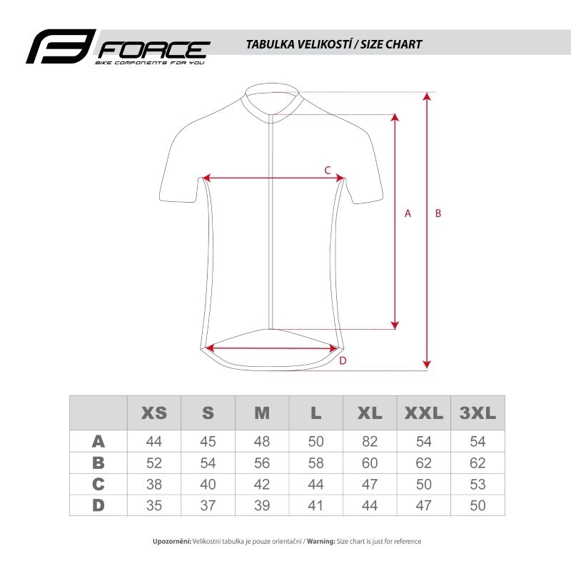 Force Maglia ciclismo FORCE donna POINT LADY bianco nero