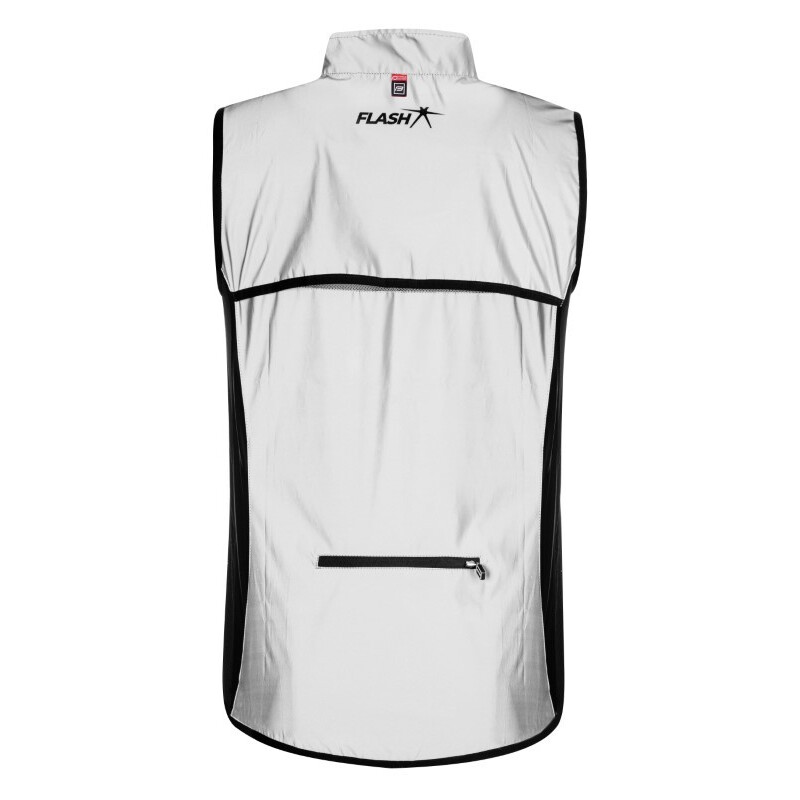 Force Gilet ciclismo antivento FORCE FLASH riflettente