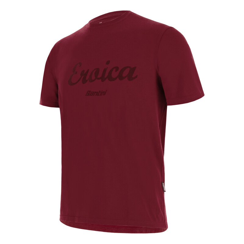 SANTINI T-shirt SANTINI L'EROICA cotone